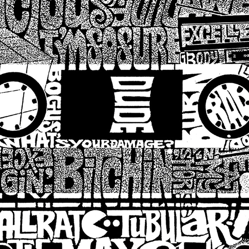 Camiseta Word Art Para Ni&ntilde;o - Los 80 - Granate image number null