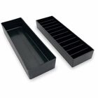 Estuche Laube De 12 Ranuras Para Cuchillas De Cortapelos - Pack De 2