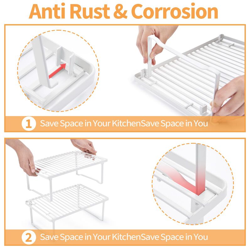 Estanter&iacute;as De Cocina Amazon Basics, Apilables,... image number null