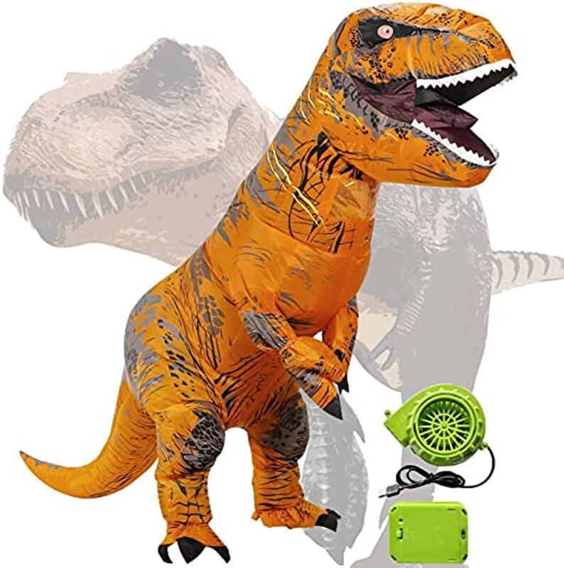 Disfraz Inflable De Dinosaurio Wylksylk Para Ad... image number null