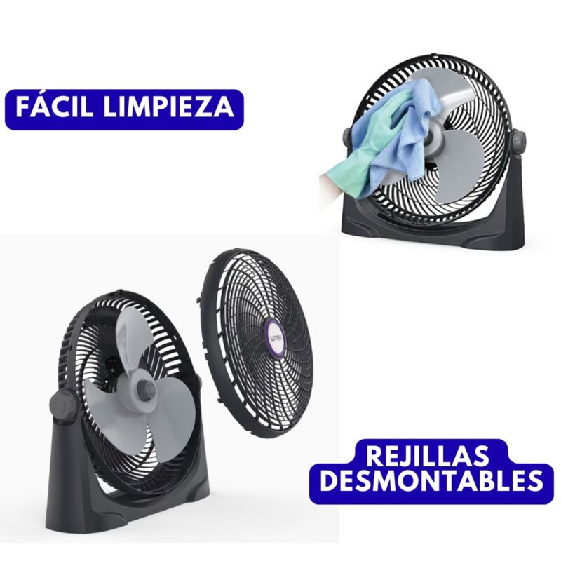 Combo X3 Ventiladores 20" Piso Navia 2VCVBP180M... image number null