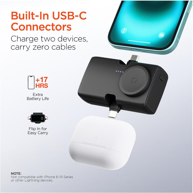 Hypergear Power Bank Nano 5k Negro 20w image number null