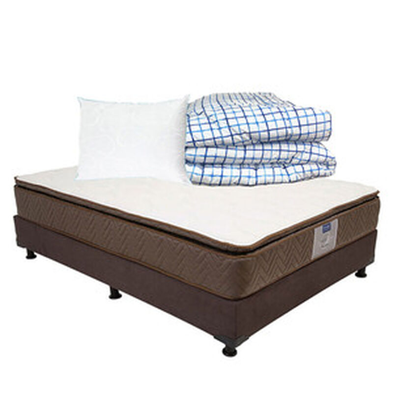 Colch&oacute;n Individual Restonic Nautilus +  Box Dic... image number null