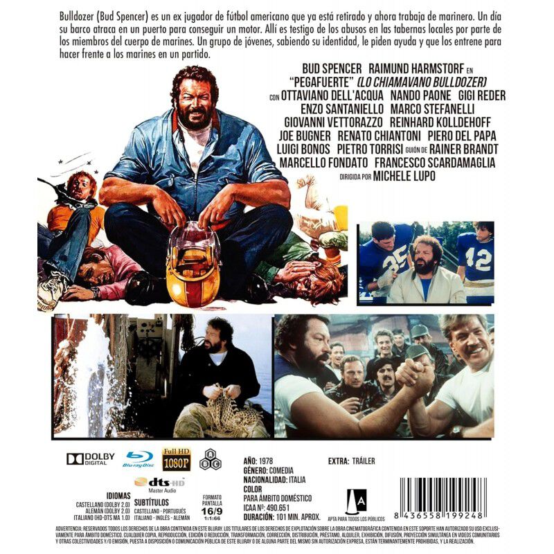 Lo Llamaban... Pegafuerte [blu-ray] (1978) Lo L... image number null