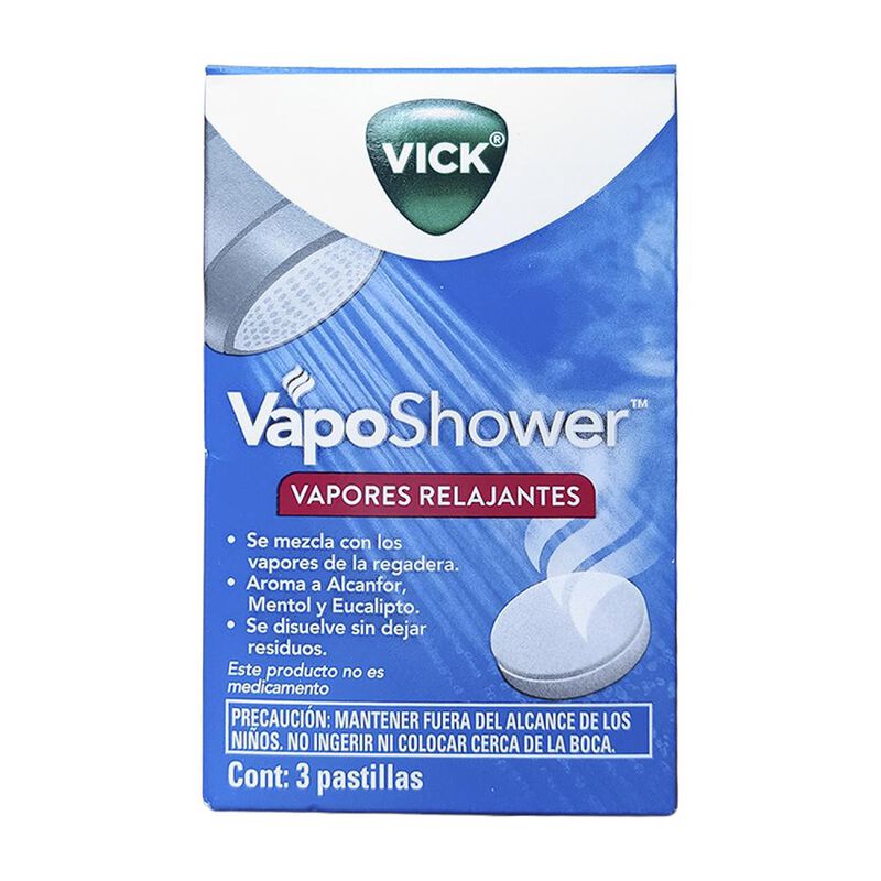 Vick Vaposhower 3 Pastillas image number null