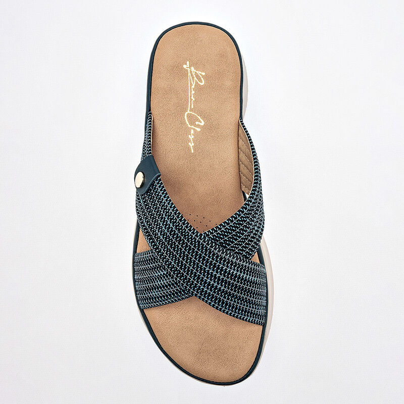 Been Class sandalia plataforma para mujer marin... image number null