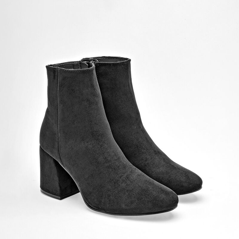 Moramora Bot&iacute;n para mujer negro image number null