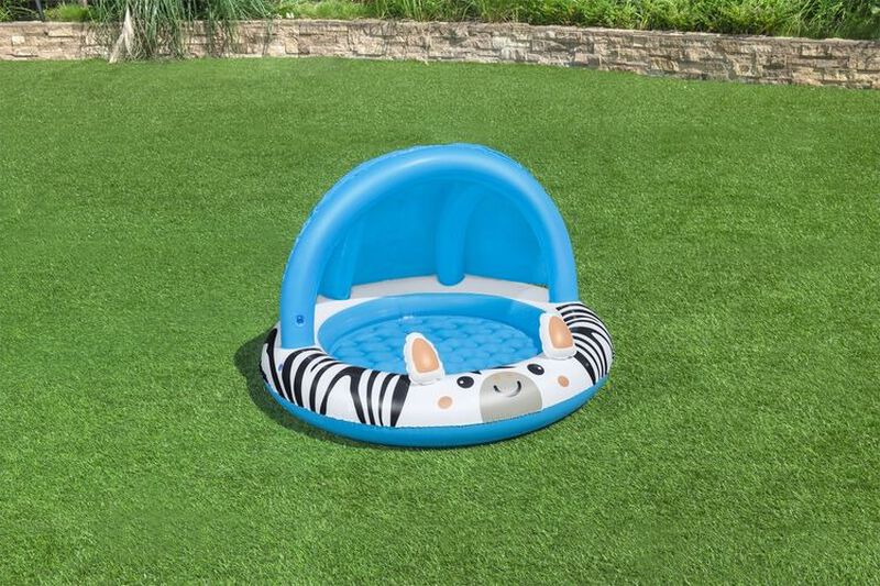 Alberca Inflable Infantil .97x.66cm Redonda 2 +... image number null