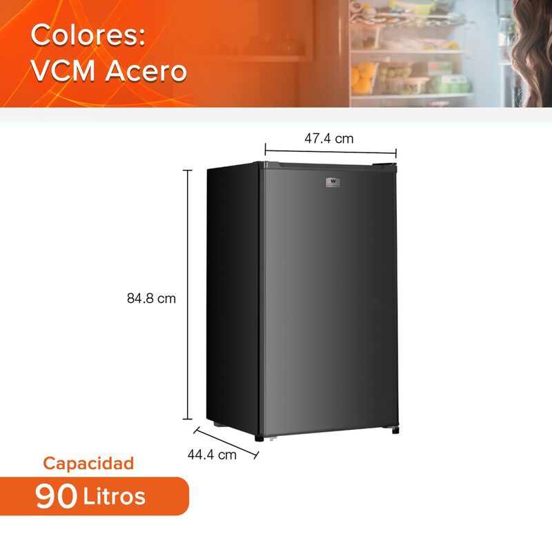 White Westinghouse Refrigerador Frigobar 3 Pies... image number null