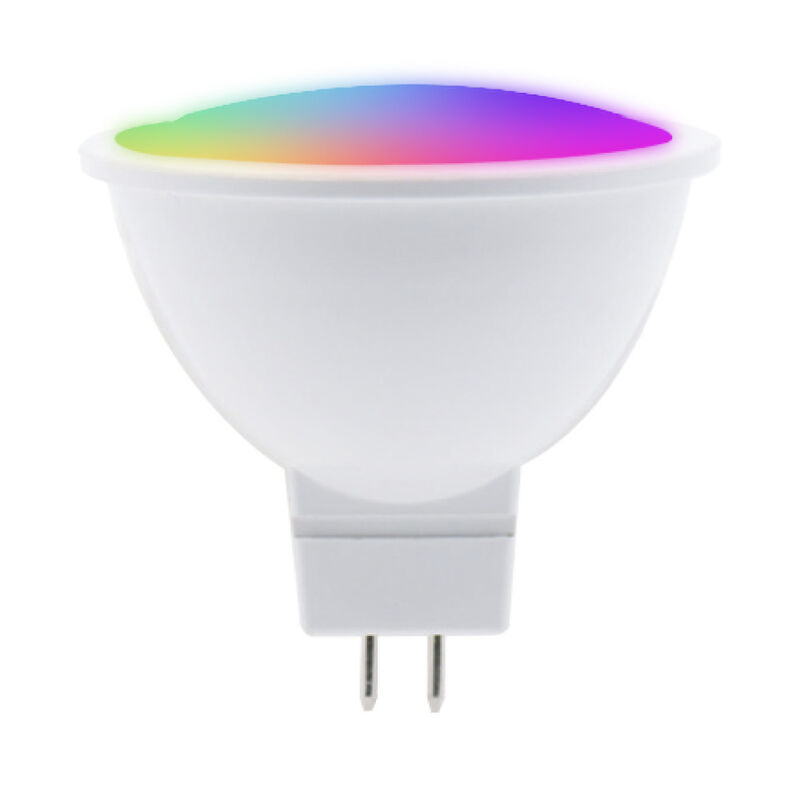 Foco Led Wi-fi Mr16 5w Rgb, Base Gx5.3 - Compat... image number null