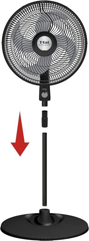 Ventilador Pedestal T-fal Ve2910x0 18 Pul Plast... image number null