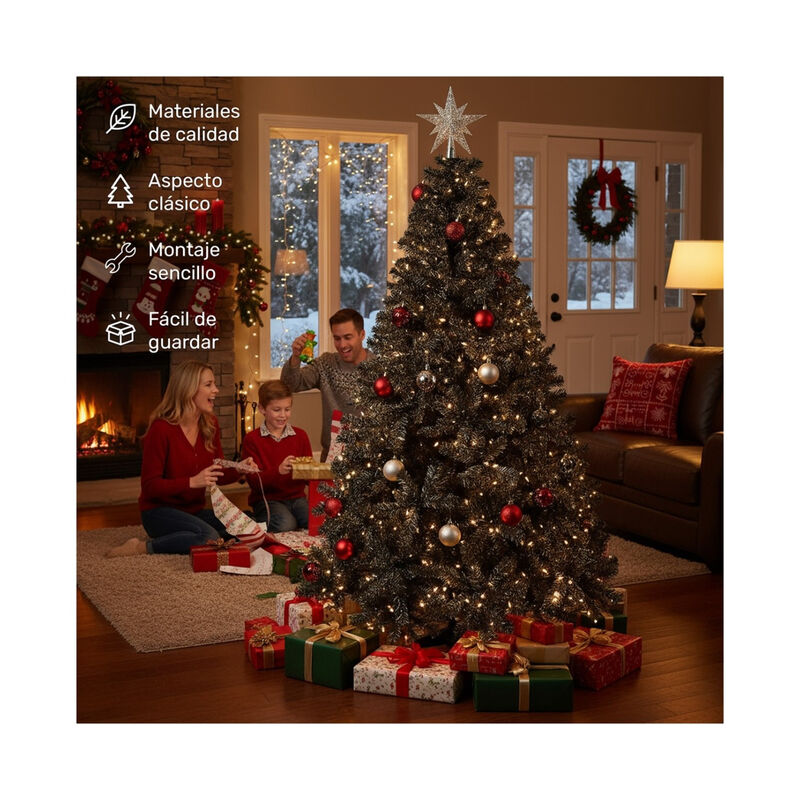Arbol Navidad Artificial Pachon Frondoso 190 Cm... image number null
