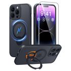 Funda FNTCASE Magsafe para iPhone 14 Pro Negra