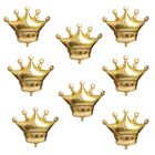 Globos Lmgerbud 31 Pulgadas Corona Dorada - Pack De 8