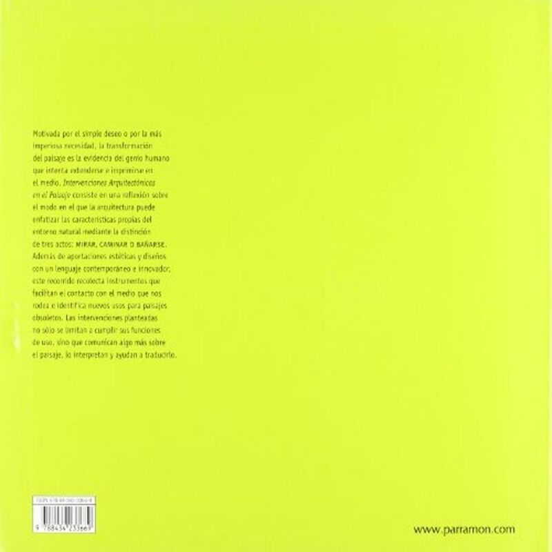 Intervenciones arquitectónicas en el paisaje image number null