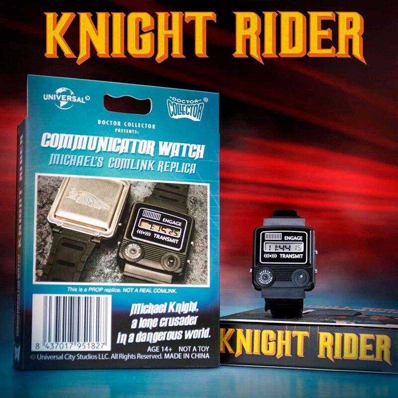 R&eacute;plica Reloj Comlink Michael Knight El Coche F... image number null