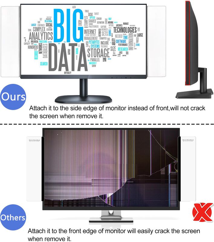 Set De 2 Tableros Adhesivos Para Monitor Yocool... image number null