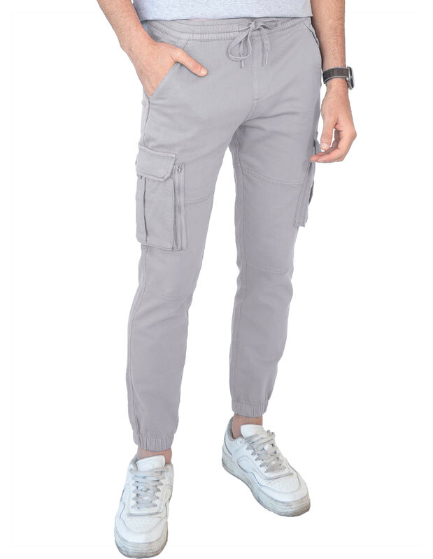 Pantalón Hombre Cintura Y Tobillo Ajustable Pre... image number null