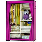 Closet Organizador Economico Armable Zapatera Entrepa&ntilde;os Rosa