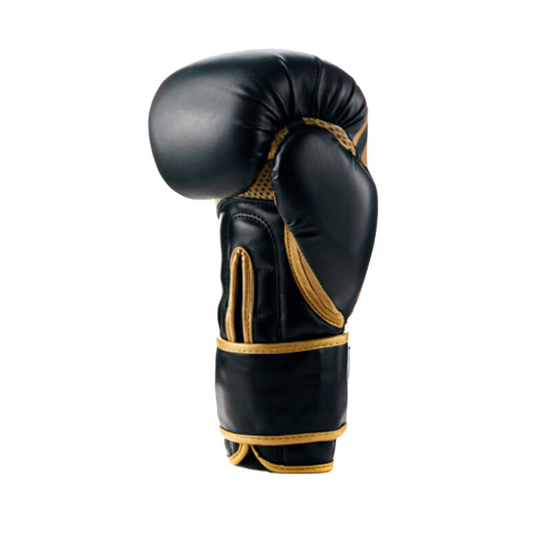 Guantes de Box 14 oz Negro con Dorado + Protect... image number null