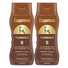 Loci&oacute;n Solar Coppertone Tanning Spf 8 240 Ml (paquete De 2)