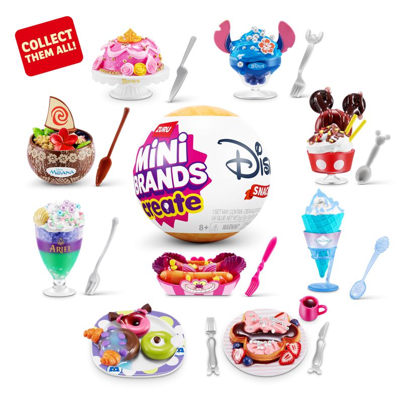 Mini Brands Create Disney Snacks Series 1 C&aacute;psu... image number null