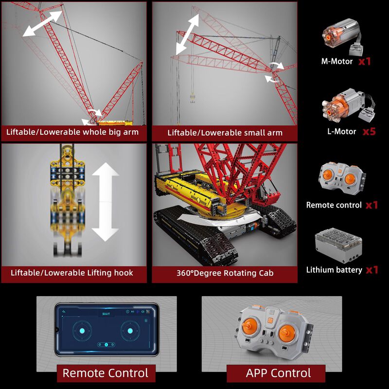 Kit De Bloques De Construcci&oacute;n Mould King Crawl... image number null