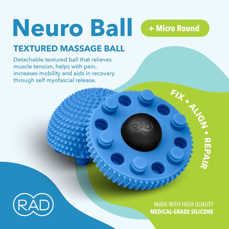 Foot Roller Rad Neuro Ball Para Liberaci&oacute;n Miof... image number null