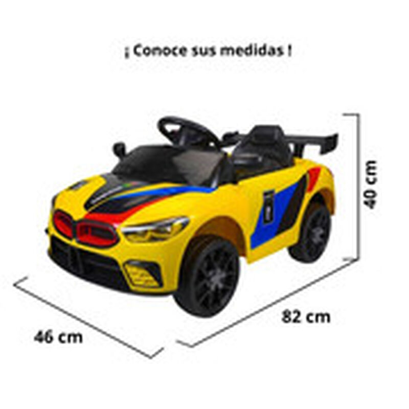 Carro Montable Infantil con Control Remoto luz ... image number null