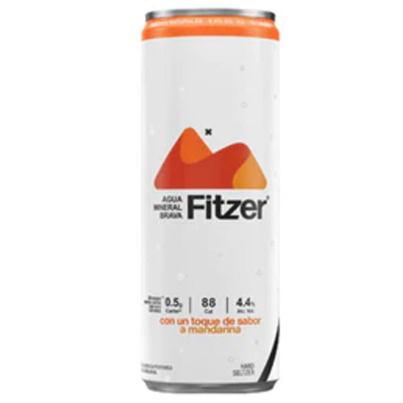 FITZER HARD SELTZER MANDARINA 355 ML   . image number null