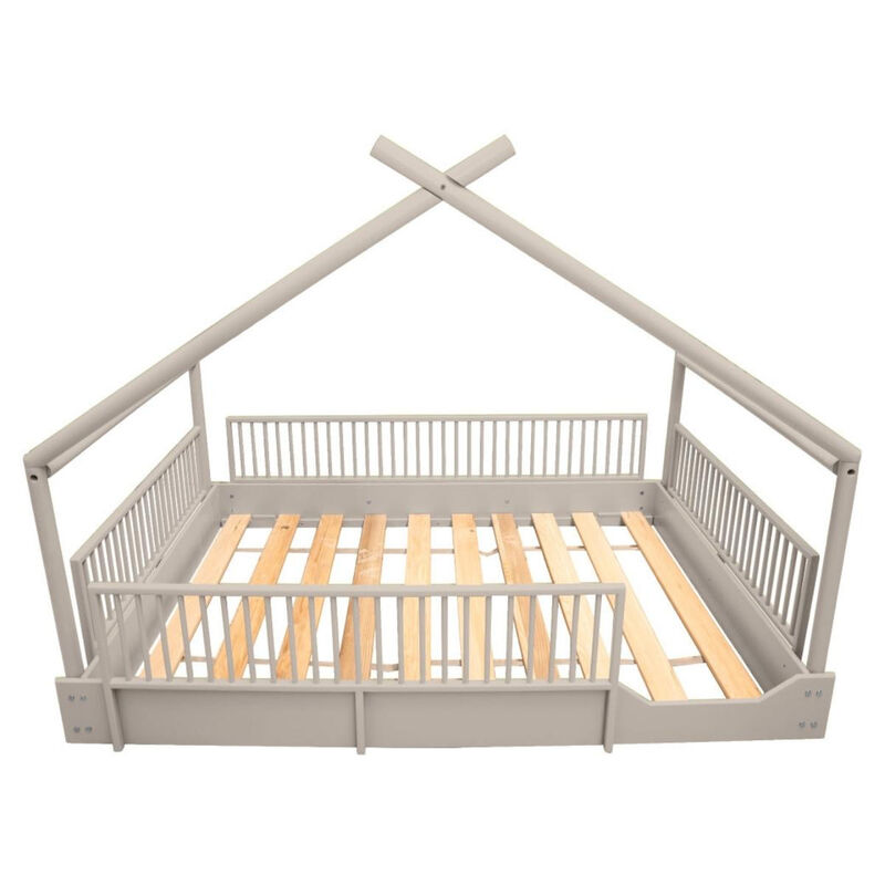 Matrimonial - Cama Chalet Montessori de Madera ... image number null