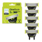 Cuchillas De Repuesto Philips Norelco Oneblade 360 Qp450/80 X5