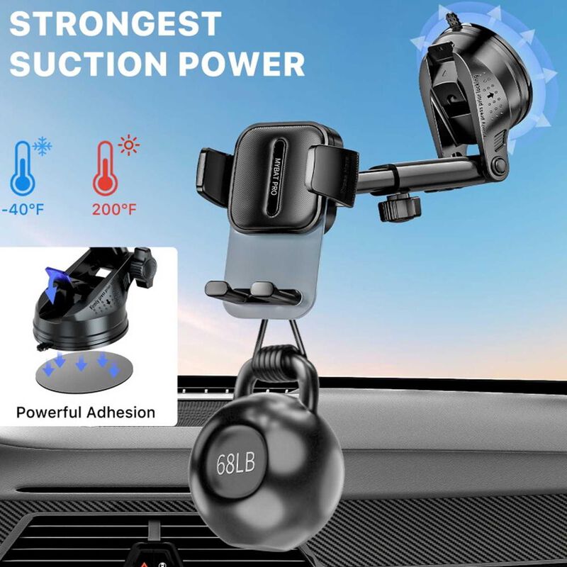 Soporte MYBAT quickgrip para Auto ajustable uni... image number null