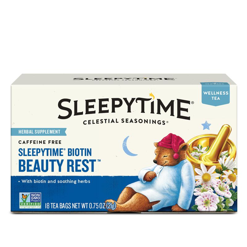 T&eacute; Celestial Seasonings Sleepytime Biotina Beau... image number null
