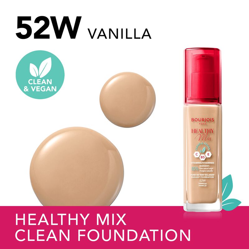 Base Bourjois Healthy Mix, Limpia Y Vegana, 30 ... image number null
