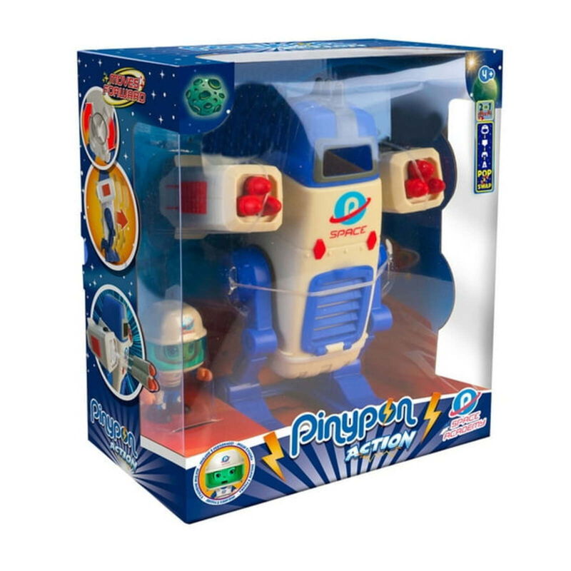 Robot Space Mec Astronauta 7 Cm Lanzamisiles Ga... image number null