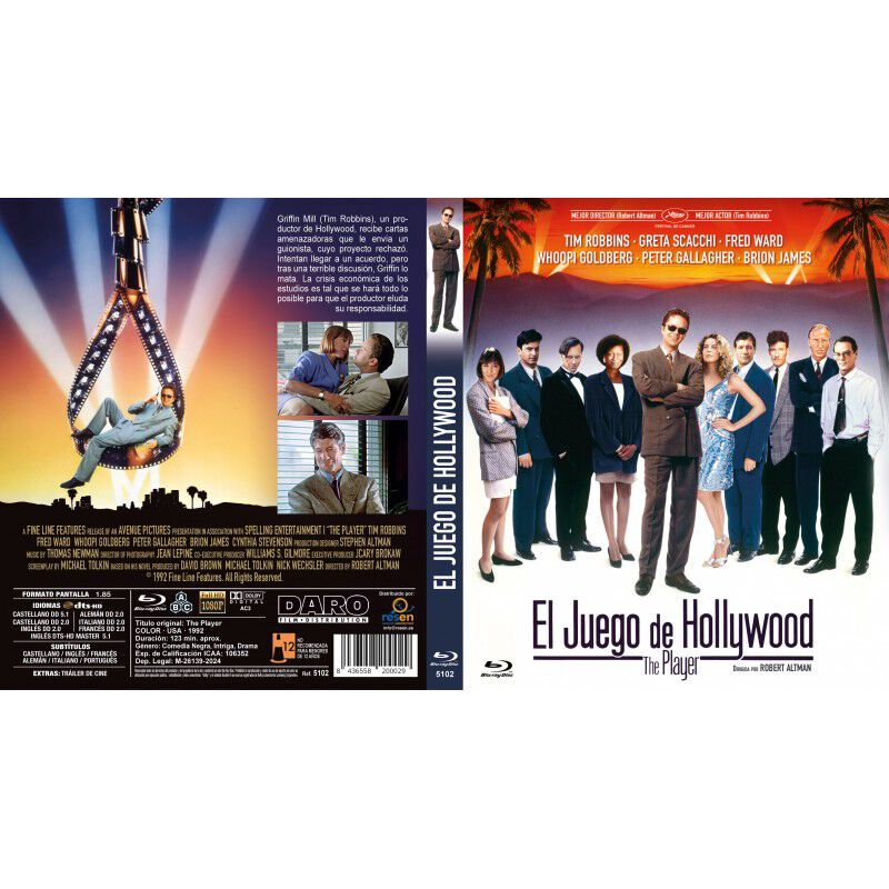 El Juego De Hollywood [blu-ray ] (1992) The Pla... image number null