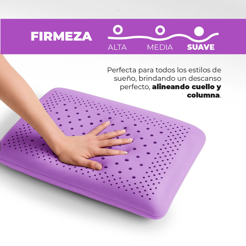 Almohada Roomi Con Aromaterapia Esencia Lavanda... image number null