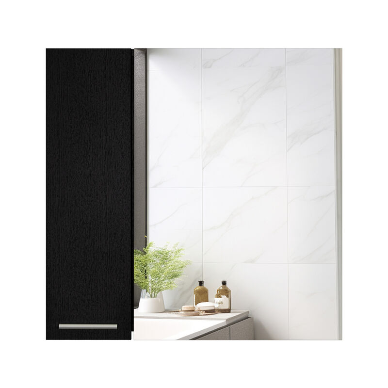 Gabinete De Ba&ntilde;o Caribe Wengue Virtual Muebles image number null