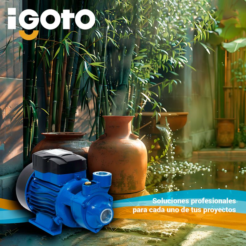 Bomba Periférica 1/2 Hp 127 V, 370w Igoto Qb-60 image number null