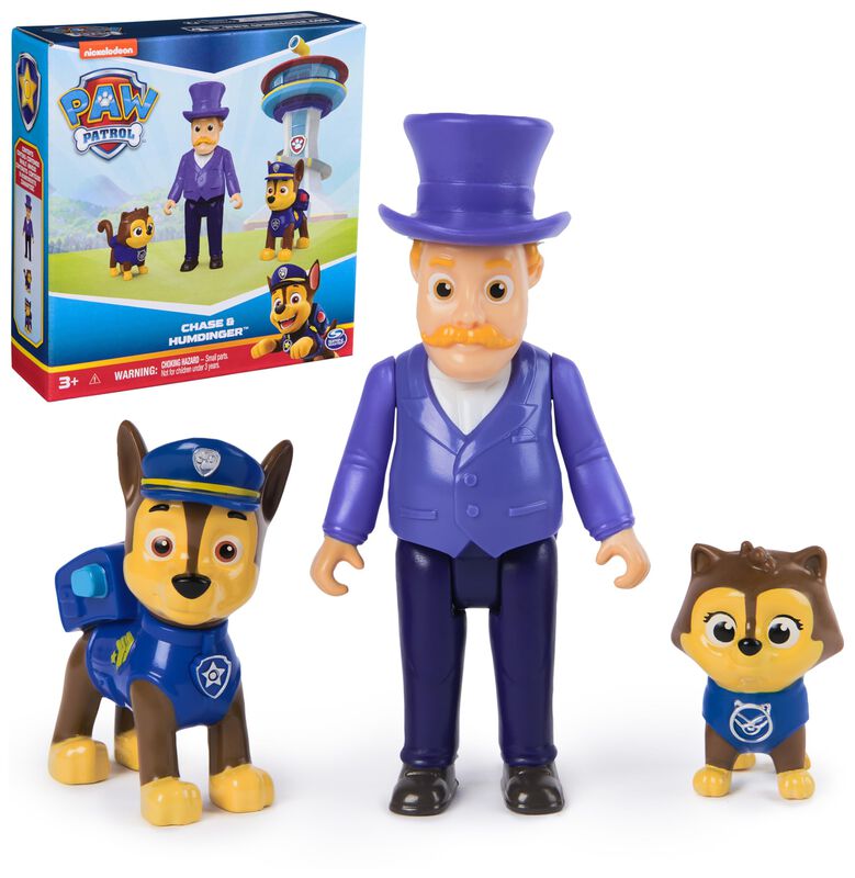 Set De Figuras Paw Patrol Chase & Humdinger Par... image number null