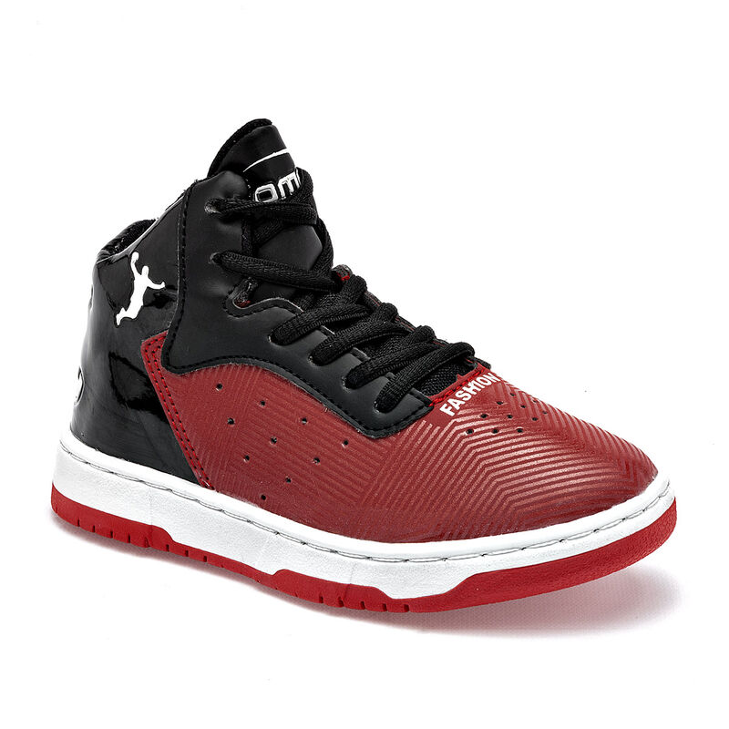 Zoomer tenis para ni&ntilde;o  negro rojo cod 141442-D image number null
