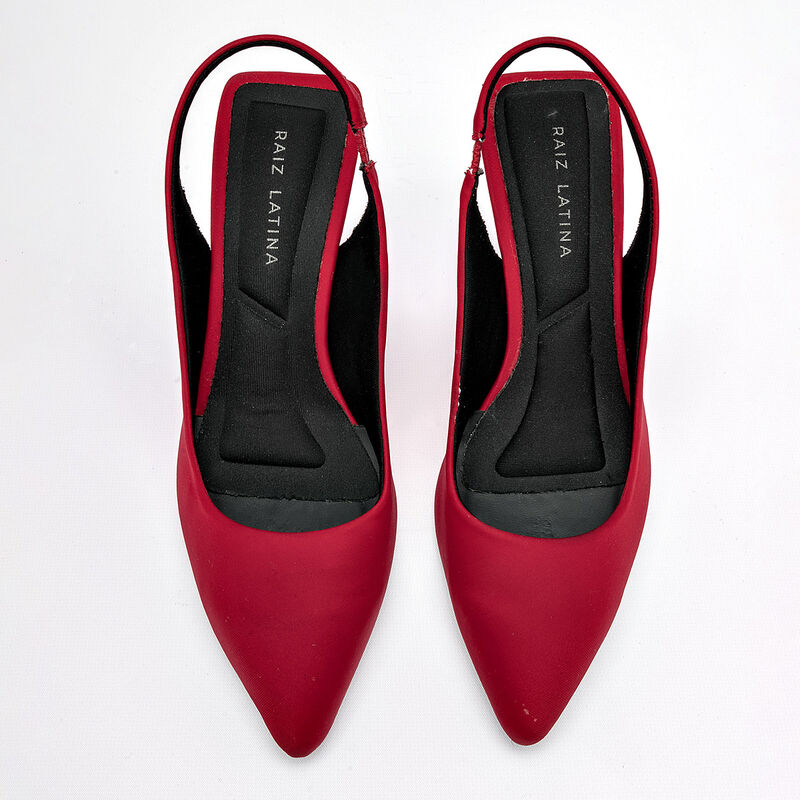 Raiz latina zapatilla para mujer rojo cod 14079... image number null