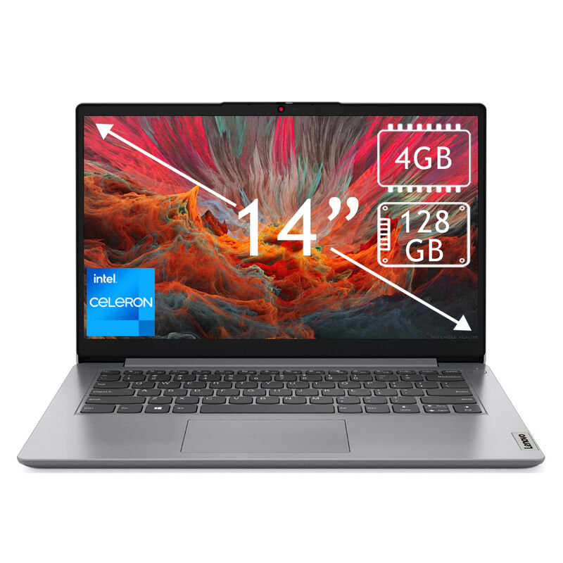 Combo Laptop Lenovo IdeaPad 14" Celeron 128Gb 4... image number null