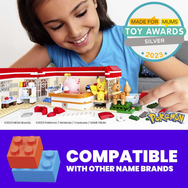 Set De Juguetes De Construcci&oacute;n Mega Pok&eacute;mon Fo... image number null