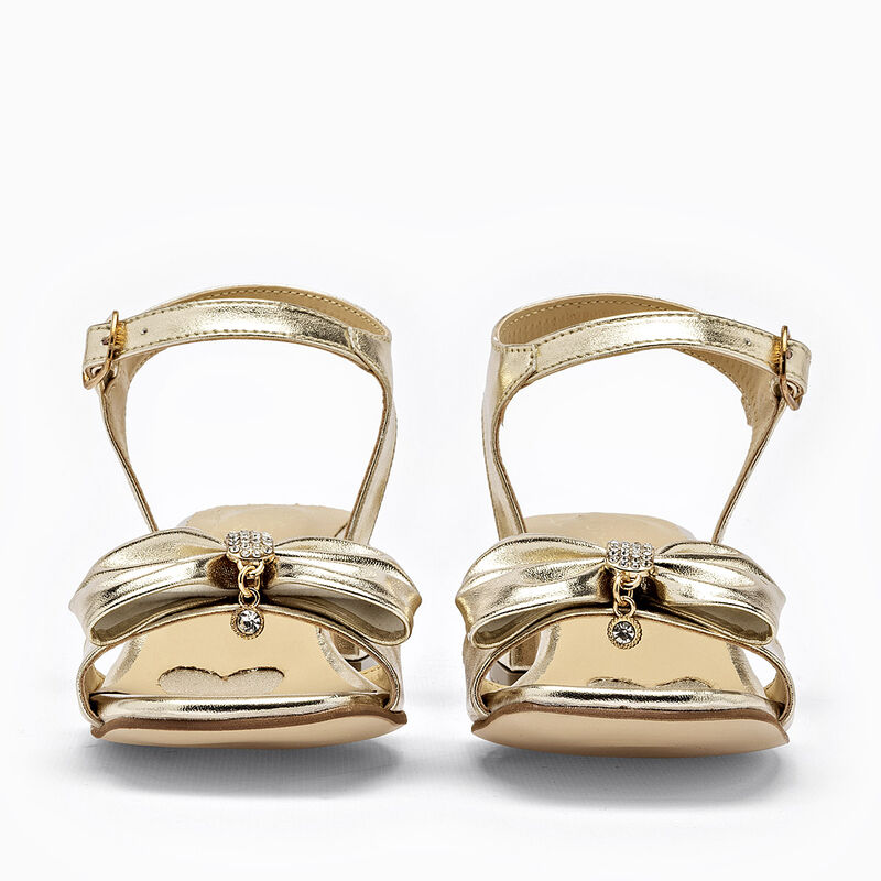 D'Monas sandalia para ni&ntilde;a dorado cod 141202-D image number null