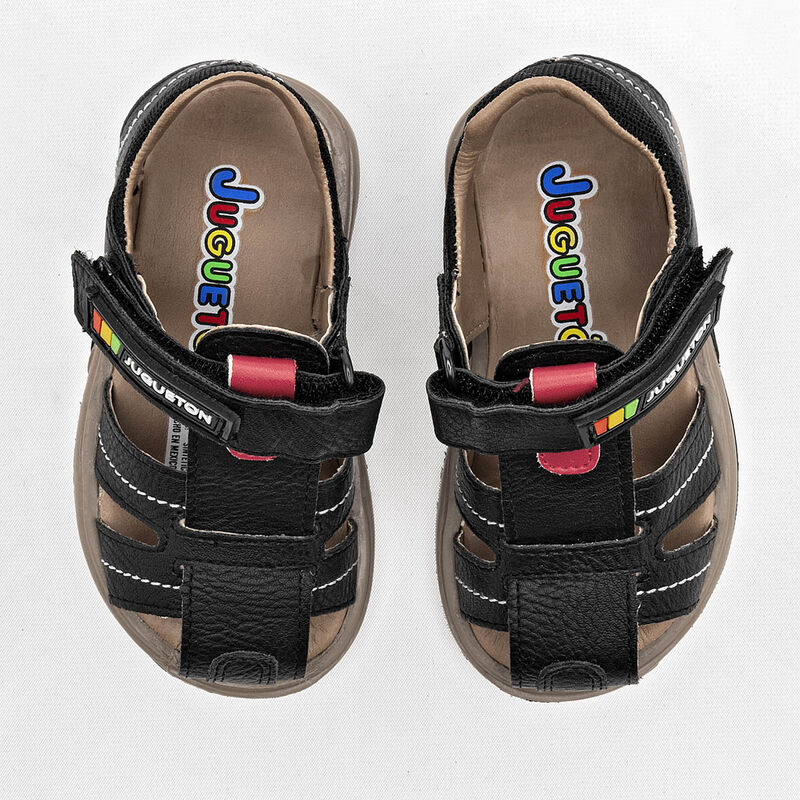 Juguet&oacute;n Sandalia para beb&eacute; ni&ntilde;o negro image number null