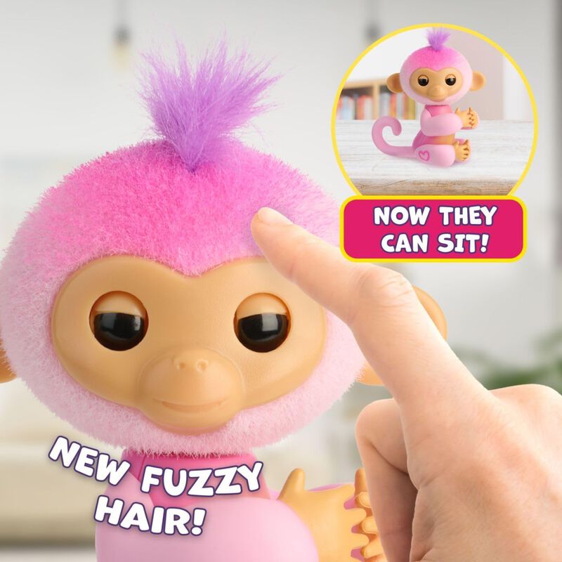 Toy Fingerlings Interactive, Beb&eacute; Mono Y Unicor... image number null