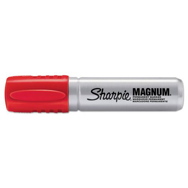 Marcador Permanente Sharpie Magnum Rojo (paquet... image number null