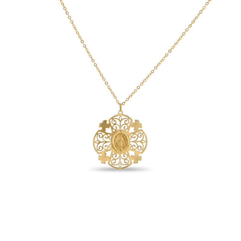 Dije Virgen Oro Amarillo 14k | Bizzarro image number null